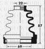 BORG & BECK BCB2863 Bellow, driveshaft